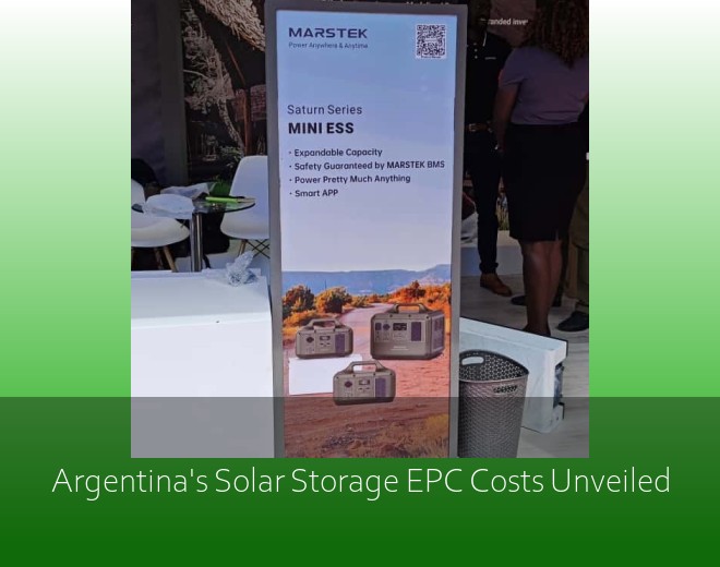 Argentina's Solar Storage EPC Costs Unveiled
